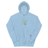 Smell The Roses Unisex Hoodie - Image 8