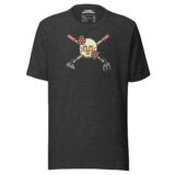 Skull and Garden Tools Unisex T-shirt - Image 4