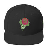 Deadly Rose Snapback Hat - Image 2