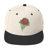 Deadly Rose Snapback Hat - Image 8