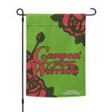 Compost Your Worries Garden flag - Image 2