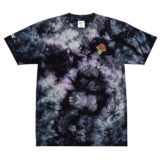 Deadly Rose Oversized Tie-Dye T-Shirt - Image 2