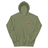 Love Your Bleeding Heart Unisex Hoodie - Image 3