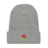 Deadly Rose Waffle beanie - Image 2