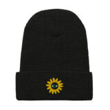 Black-Eyed Susan Waffle Beanie - Image 2