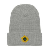 Black-Eyed Susan Waffle Beanie - Image 3