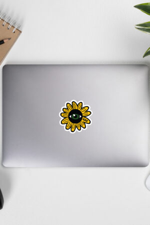 Black-Eyed Susan Bubble-free stickers