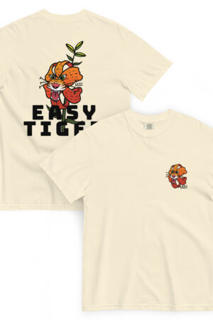 Easy Tiger Garment Dyed Unisex T-Shirt