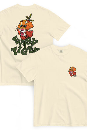 Easy Tiger Garment Dyed Unisex T-Shirt