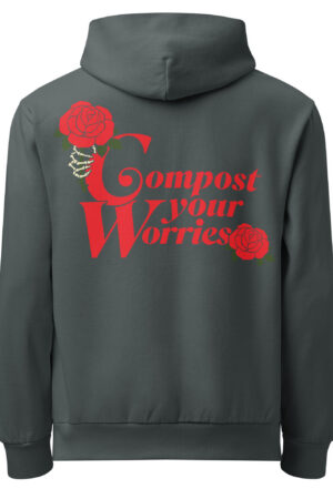 Compost Your Worries Garment-Dyed Hoodie