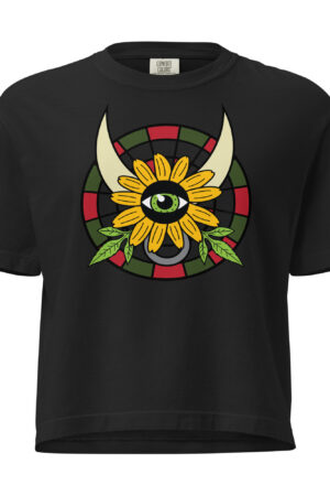 Black Eyed Susan Heavyweight Boxy Tee