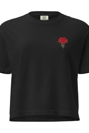 Deadly Rose Heavyweight Boxy Tee